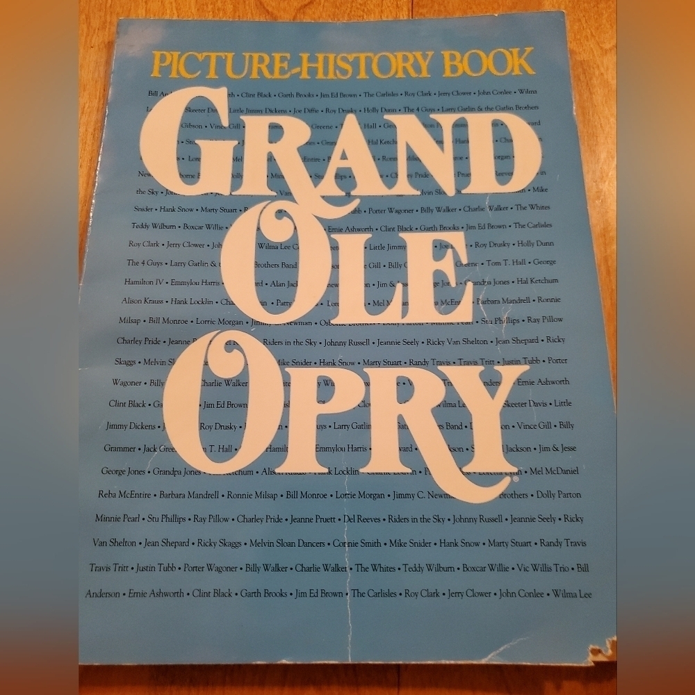 Grand Ole Opry Picture History Book 1994